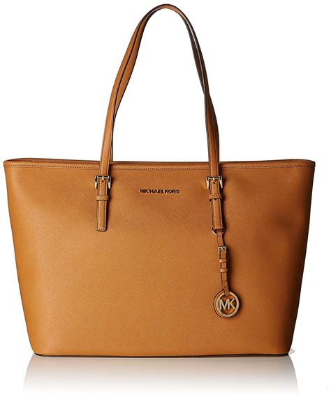 michael kors jet set travel carryall saffiano leather|Michael Kors jet set tote.